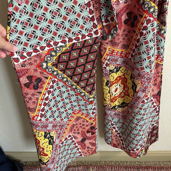 Anthropologie Harlyn Mairi Printed Wide Leg Jumpsuit Size Small - Picture 3 of 10